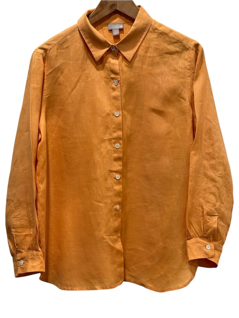J.Jill 100% Linen Button-Down- Size Small Petite
